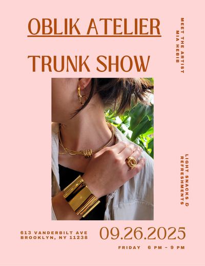 Oblik Atelier Trunk Show