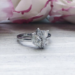 Statement Cluster Diamond Ring