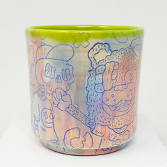 Colorful Character Cup