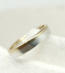 Flat Banded Ring