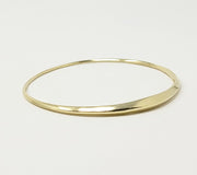 Burgeoning Gold Bangle Bracelet