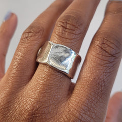 T.O.M 3 Sterling Silver Ring