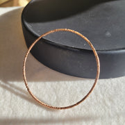 Ion Wind Bangle - Gold