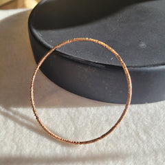 Ion Wind Bangle - Gold
