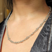 Chainmail Diamond Necklace