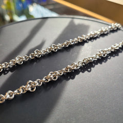 Chainmail Diamond Necklace