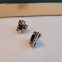 Canister Column Earrings
