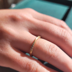 Exie Ring - White Diamonds