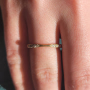 Exie Ring - White Diamonds