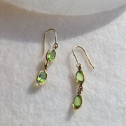 Peridot Drop Earrings