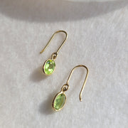 Peridot Drop Earrings