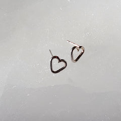 Heart Studs