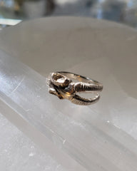 Ram Skull Ring - Silver