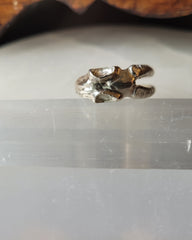 Ram Skull Ring - Silver