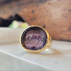 Purple Horse Ring