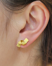 Golden Knot Earrings