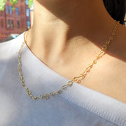Tiny Scribble Necklace