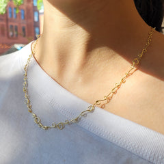 Tiny Scribble Necklace