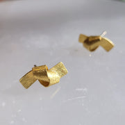 Golden Knot Earrings