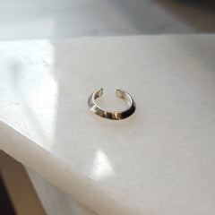 Knife Edge Ear Cuff - Sterling Silver