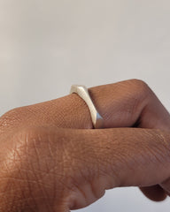 Double Faceted Ring