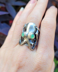 Evil Octopus - Chrysoprase