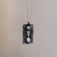 Pearl Ant Pendant