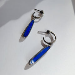 Opal Snakebite Earrings