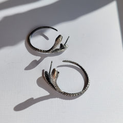 Two-Headed Snake Hoops