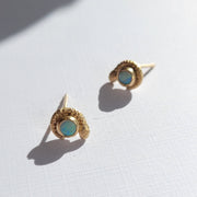 Half Moon Snake Studs