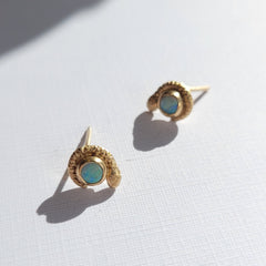 Half Moon Snake Studs