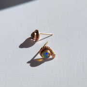 Half Moon Snake Studs