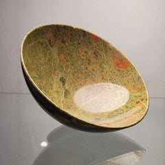 Gemstone Grand Bowl - Unakite