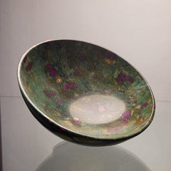 Gemstone Medio Bowl - Ruby & Fuchsite