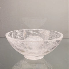 Gemstone Medio Bowl - Clear Quartz