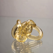 Looped Up Glass Ring
