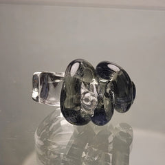 Tangled Up Glass Ring