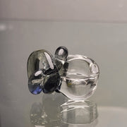 Tangled Up Glass Ring