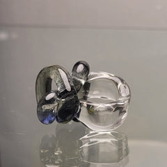 Tangled Up Glass Ring