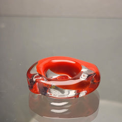 Hawk Glass Ring
