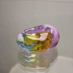 Salamander Glass Ring