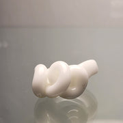 Tongue Tied Glass Ring