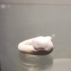 Bone Glass Ring