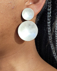 Double Disc Earrings