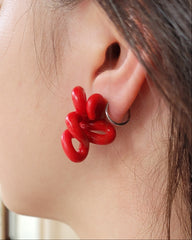 Marmalade Glass Earrings