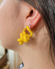 Honeysuckle Glass Earrings