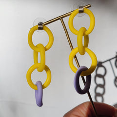 Tanager Glass Earrings