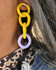 Tanager Glass Earrings