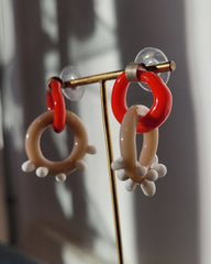 Parrot Glass Earrings