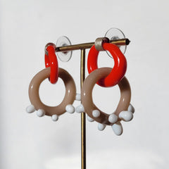 Parrot Glass Earrings